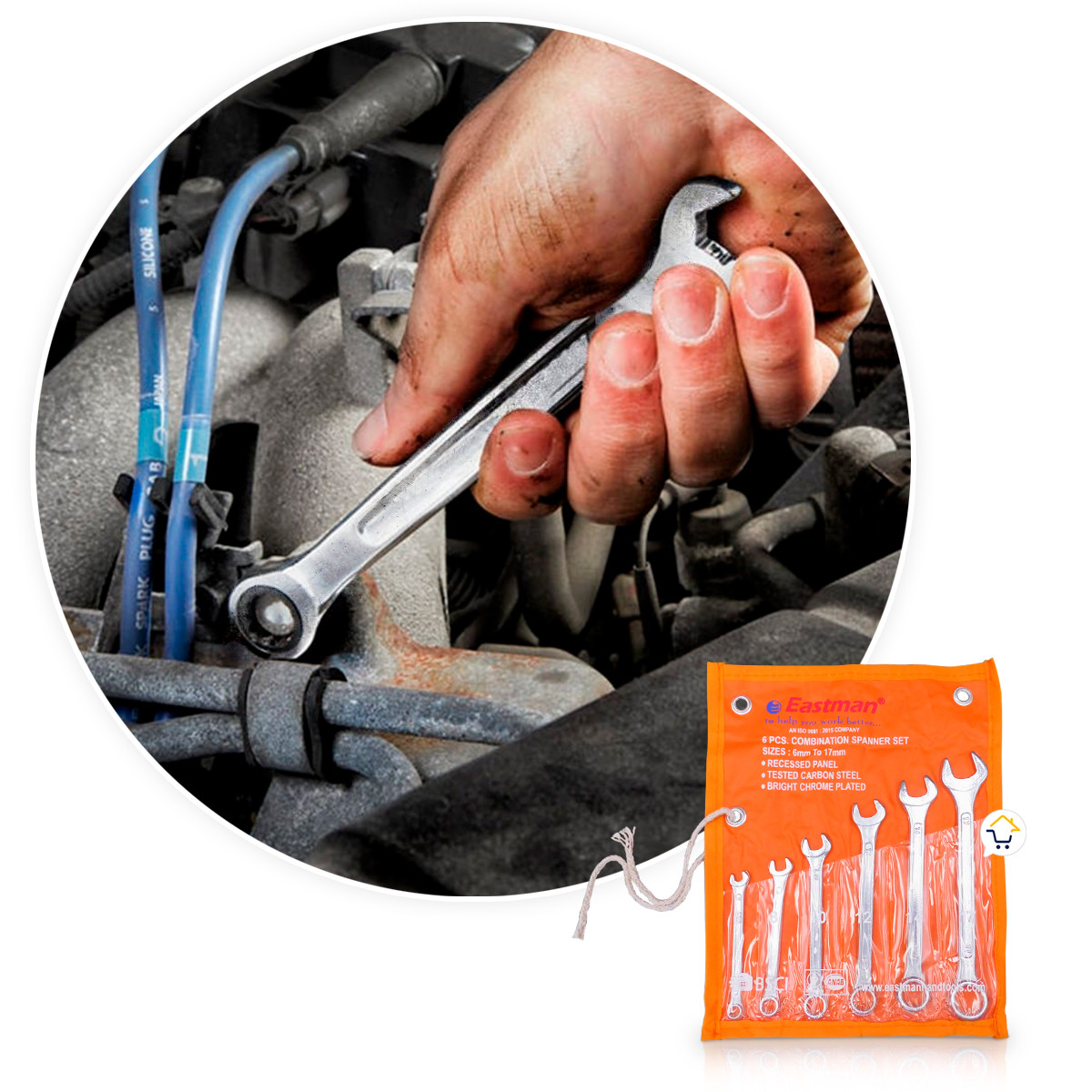 Juego De Llaves Mixtas SEL6P